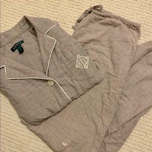Ralph Lauren button-up pajamas (M)